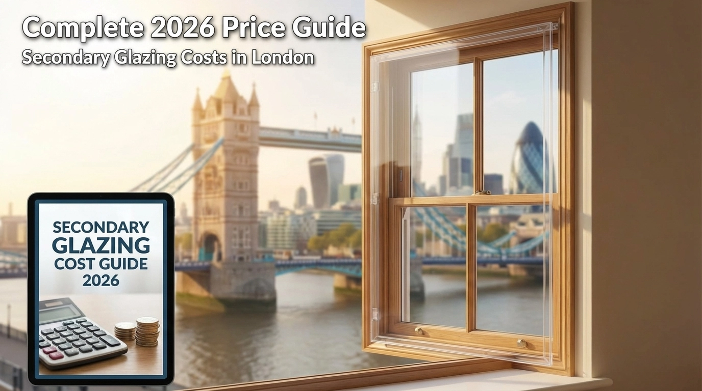 How Much Does Secondary Glazing Cost in London? Complete 2026 Price Guide