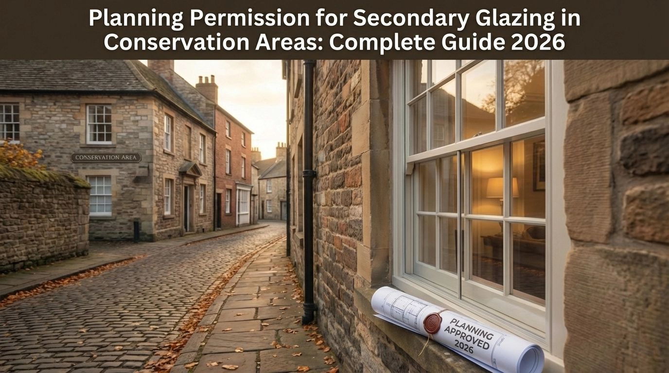 Planning Permission for Secondary Glazing in Conservation Areas: Complete Guide 2026