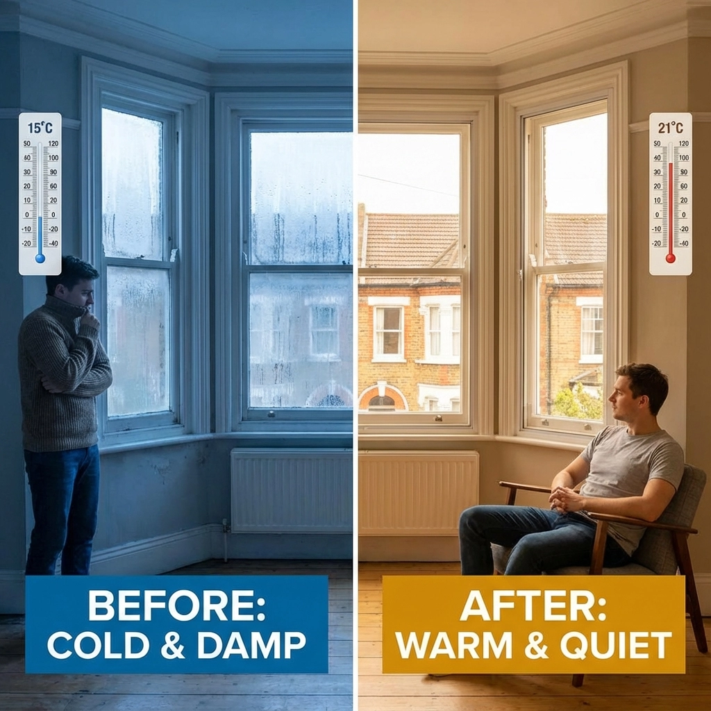 Complete guide to secondary glazing system types for sash windows