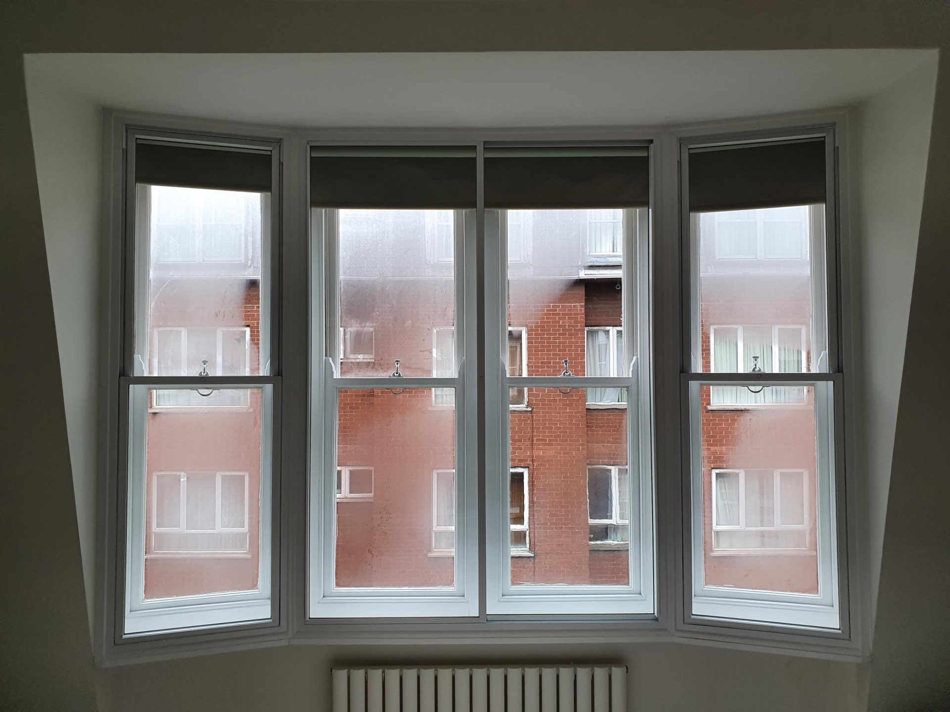 Security glazing features and installation